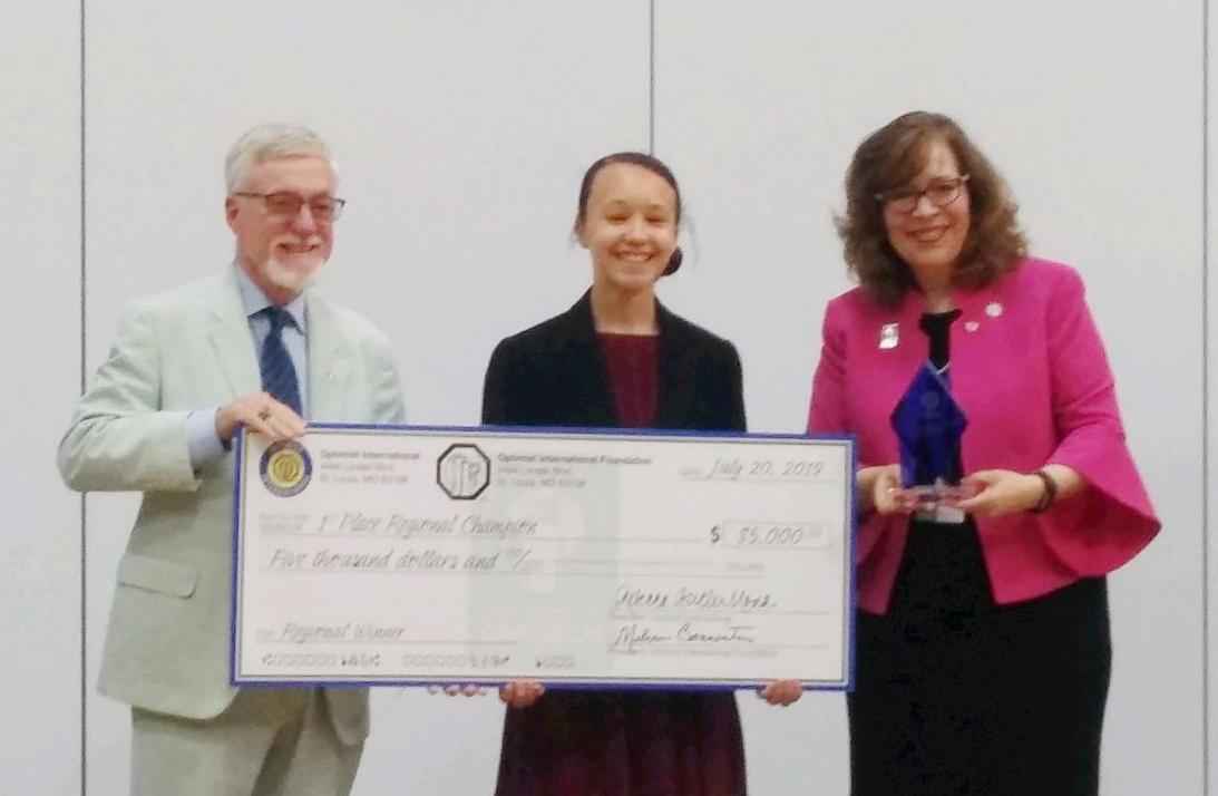 O'Grady named Optimist contest winner